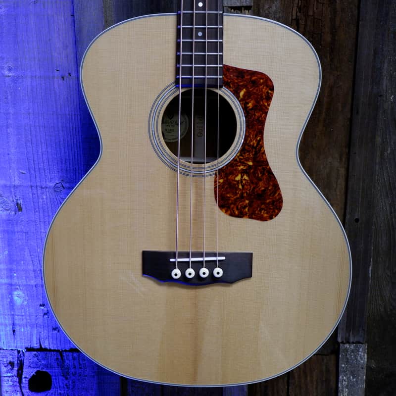 Guild Westerly Collection B-140E Acoustic Bass - Natural with Gig Bag image 1
