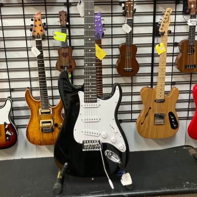 Glarry Stratocaster Black ( Mint ) With GigBag image 1