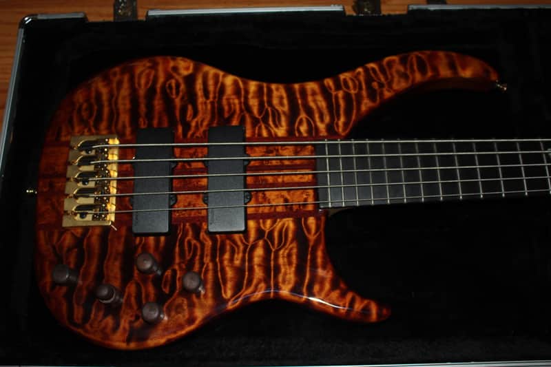 Peavey  Cirrus 5 Quilt Top Tiger Eye 2006 MINT image 1