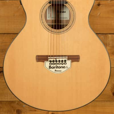 Ibanez AE275BT AE Series Baritone Electro-Acoustic - Pau Ferro - Natural Low Gloss image 8