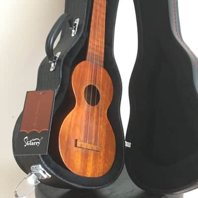 Echo-Uke Koa Soprano Ukulele With New Hard Case image 21