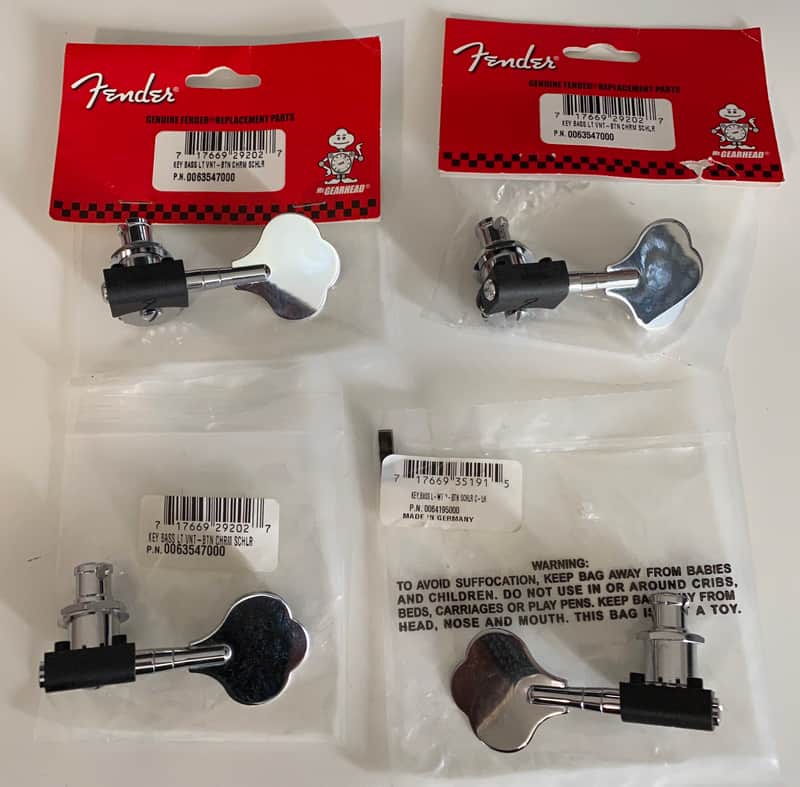 Fender Lightweight Vintage Bass Tuners image 1