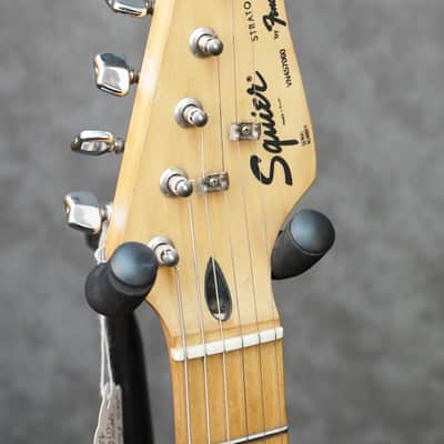 Fender  Squier Stratocaster 1994 - Fullerton Red Finish with Pro Setup image 4