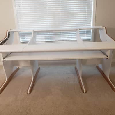 Buso Audio Midas M32 Workstation Desk 2021 - White/Beech image 6
