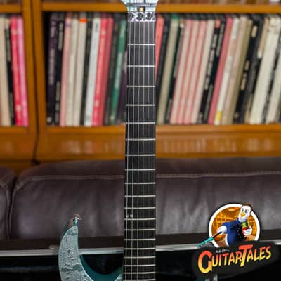 Ibanez JEM90HAM Steve Vai Signature 1998 Blue-Green Metallic Texture -VIDEOSOON- imagen 11