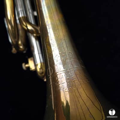 F.E. Olds Standard Los Angeles Bb cornet LM gamonbrass case mouthpiece image 23