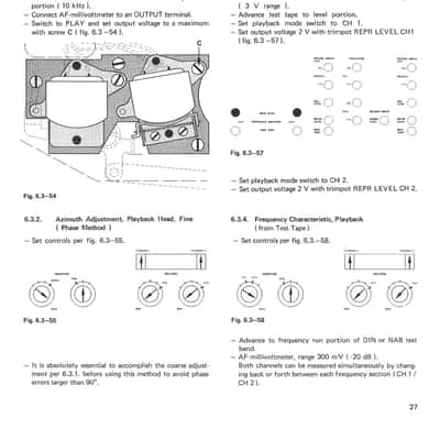 Original Revox A77 4-Track Headblock Assembly Rec/Play image 9