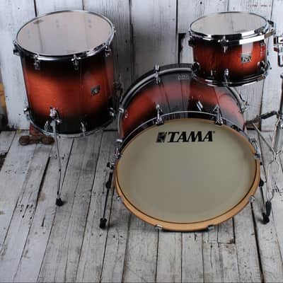 Tama Superstar Classic CL32RZS 3 Piece Drum Shell Pack Mahogany Burst image 3