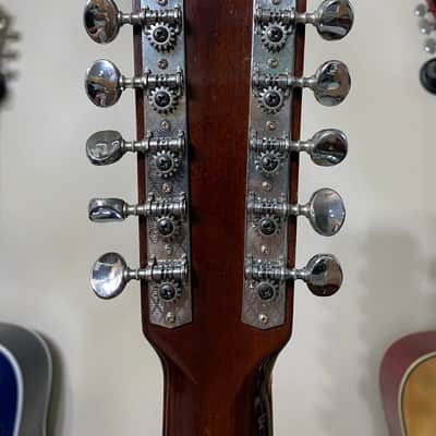 Takamine F385 Vintage Acoustic 12-String Guitar MIJ Japan 1978 Natural image 14