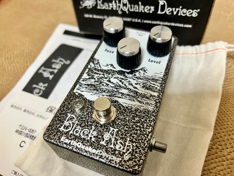 EarthQuaker Devices Black Ash Endangered Fuzz | Reverb Canada