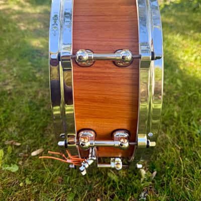 PEARL SCD1450MK/186 STAVE CRAFT MAKHA 14”X5” - HAND RUBBED NATURAL MAPLE snare drum image 4