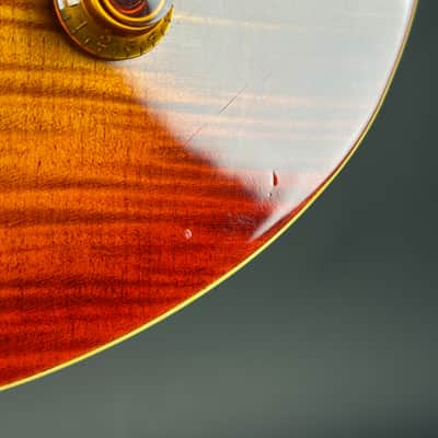 Used 2000 Epiphone Les Paul MIK w/EMGs Cherry Sunburst w/case TSU25190 image 6