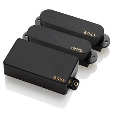 EMG SA/SA/89 HSS Pickup Set, Black image 1