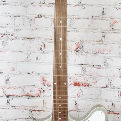 Used Epiphone 1963 Firebird I (Incl. Hard Case) Silver Mist image 4