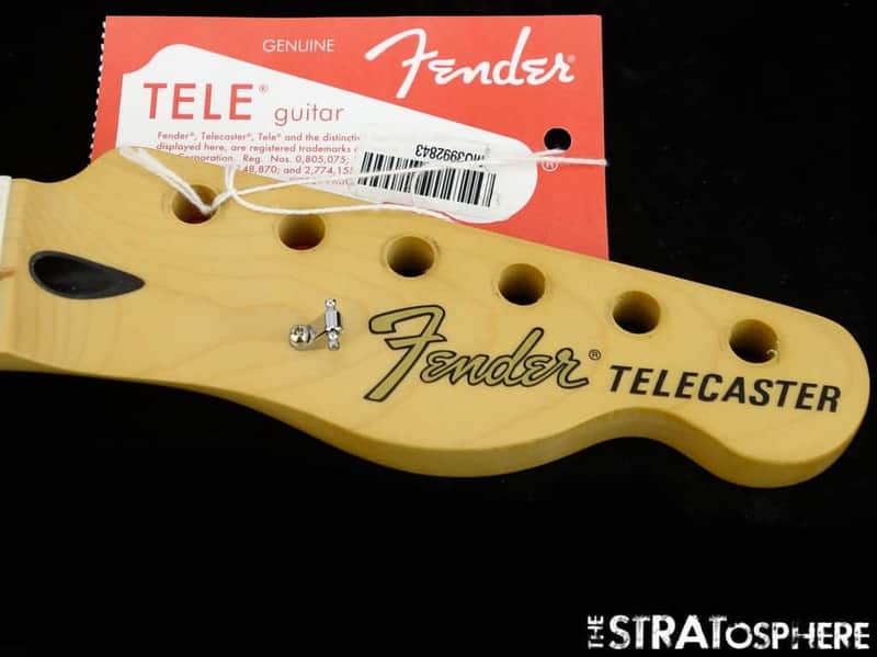 2016 Fender Deluxe Nashville Tele NECK Telecaster 12" Radius, 6105 Frets Maple image 1