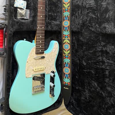 Fender 50th Anniversary MIJ Nashville Telecaster 1996 - Daphne Blue image 2