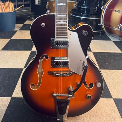 Gretsch G5420T Electromatic Hollow Body with Black Top Filter'Tron Pickups and Bigsby 2013 - 2016 Sunburst image 1