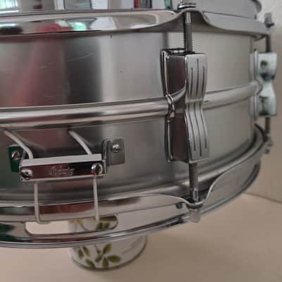 67 Ludwig  Acrolite No. 404-grey matte finish and chrome image 8