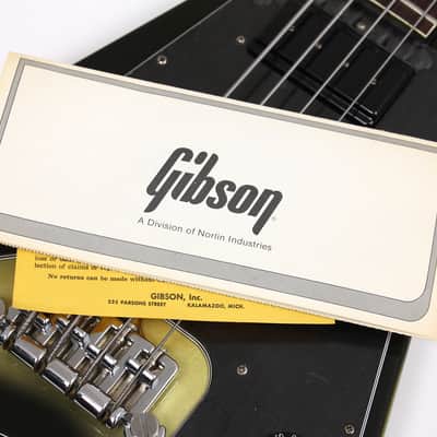 Gibson V-Bass 1981 Silverburst NOS image 9