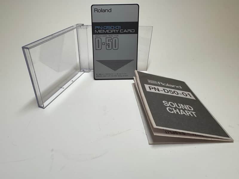 Roland PN-D50-01 ROM Card (additional presets) D50/D550 image 1