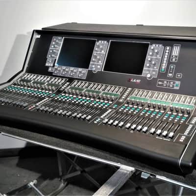 Allen & Heath Dlive S7000 Control Surface and DM64 Mixrack Black image 1