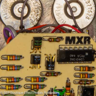 MXR MX-103 Script Blue Box 1975 s/n 304906 Jimmy Page, Rowland S Howard - Birthday Party image 13