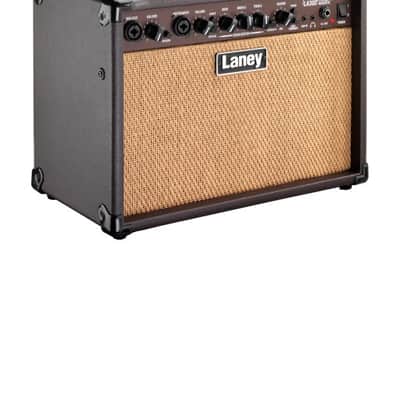 Laney LA30D 30W Dual-Channel Acoustic Guitar Combo Amp With Reverb Anti-Feedback and Dual 6.5" Speakers image 4
