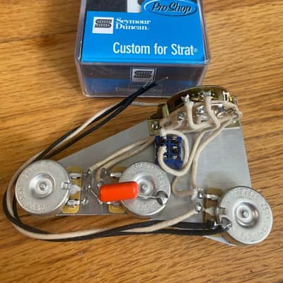 David Gilmour Fender Stratocaster 7 Way Wiring With Seymour Duncan SSL-5 Custom Pickup image 1