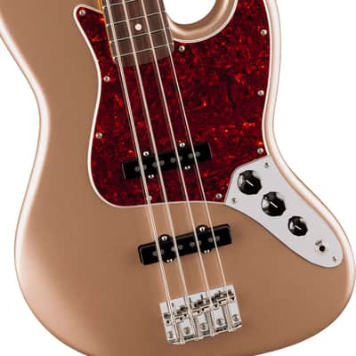 Fender American Professional Classic Jazz Bass, RW Fingerboard, Faded Firemist Gold image 1