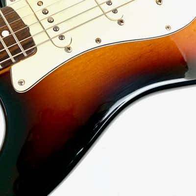 Immagine Fender Stratocaster American Vintage 62 Sunburst 2000 - 11