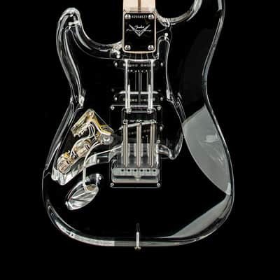 Fender Custom Shop Scott Buehl Masterbuilt Acrylic Stratocaster NOS - Clear #56577 image 2