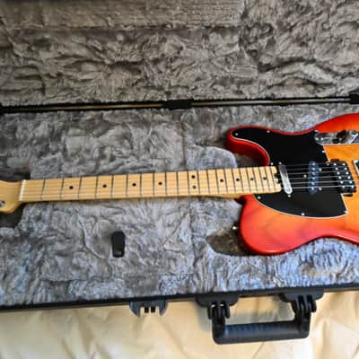 Fender Parallel Universe Limited Edition American Elite Tele HSS 2017 - Cherryburst Nitrocellulose Lacquer image 2