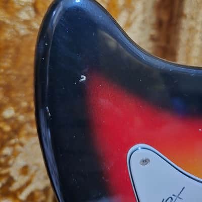 *Luthier Special* Vox Panther Electric Bass Guitar 1960's Sunburst W/OHSC image 7