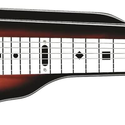Gretsch G5700 Electromatic Lap Steel with White Plastic Fretboard - Tobacco image 5