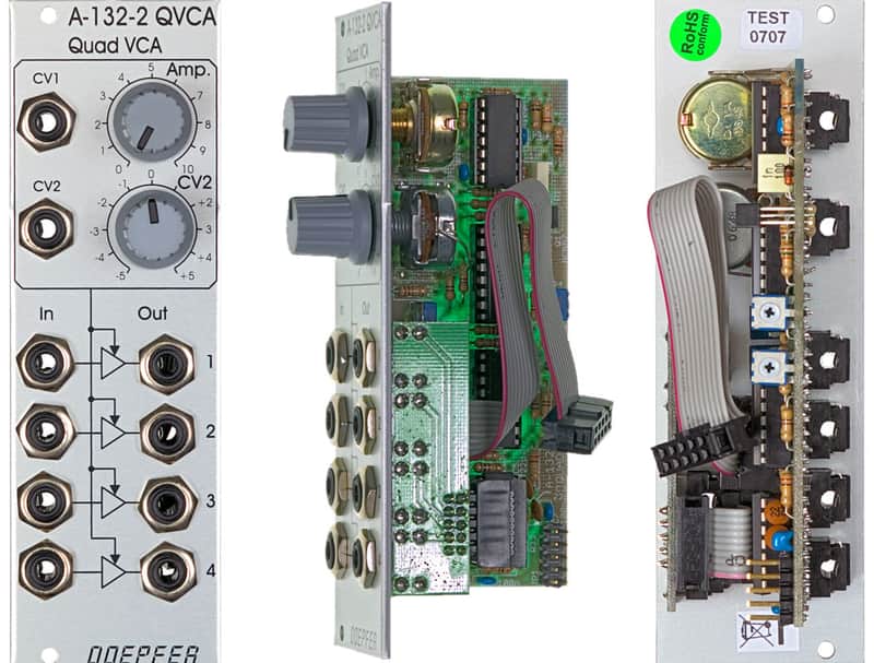 Doepfer A-132-2 QVCA Quad VCA | Reverb