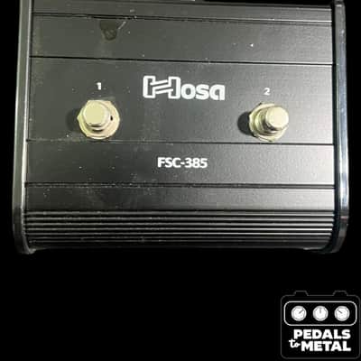 Hosa FSC-385 Guitar-Style Dual Latching Footswitch 2010s - Black - X19952 image 1