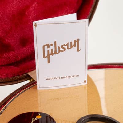 Gibson SJ-200 Original Jumbo Acoustic-Electric Guitar, Solid Spruce Top, Antique Natural image 21