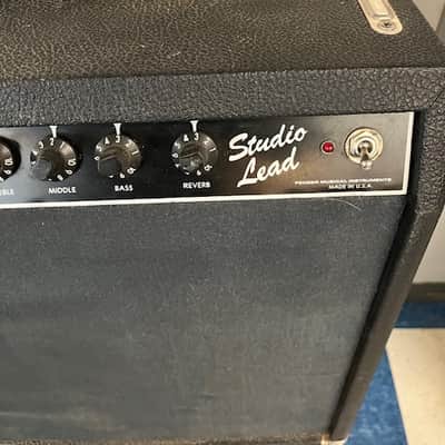 Fender Studio Lead 2-Channel 60-Watt 1x12" Solid State Guitar Combo 1983 - 1985 - Black image 3