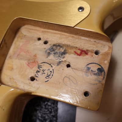 Fender 1978 Precision Bass Blond Modified image 12