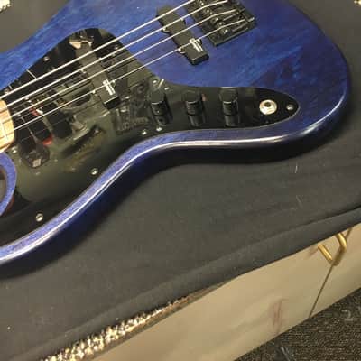T.Davis Customs Muchaman J Bass 2017 Trans Blue image 14