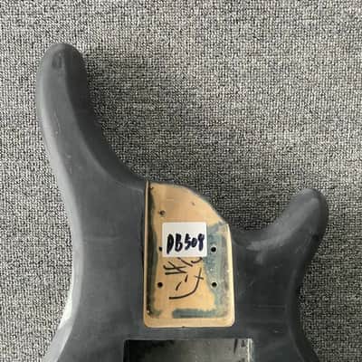 Black 5 String Electric Bass Basswood Body image 5