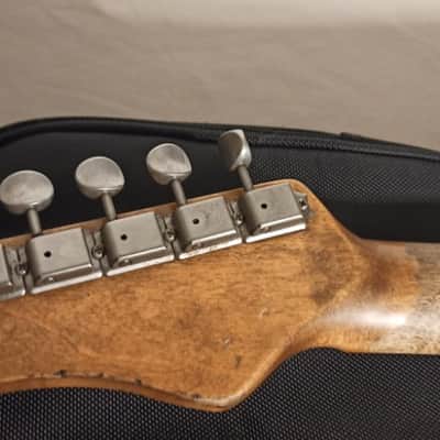 Telecaster Haar Guitar Trad T Thinline  orange antique aged imagen 10