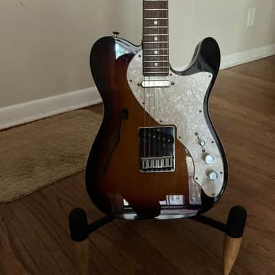 Fender Classic Series '72 Telecaster Thinline 2016 - 3-Color Sunburst image 2