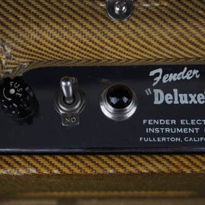 Fender Deluxe 1954 Tweed - 100% Original Collectible Condition image 6
