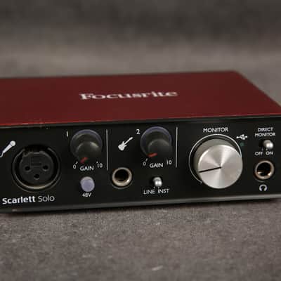 Focusrite Scarlett Solo Interface - 2nd Hand image 6