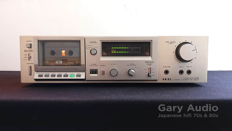 Akai GX F-25 2-Head Cassette Deck GX F 25 Japan 1981 image 1