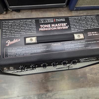 Fender Tone Master Princeton Reverb 12-Watt 1x10" Guitar Combo 2022 - Present - Black image 2