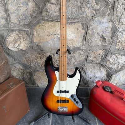 Roytek Handmade Bass Sunburst – Maple Neck – Excellent Condition – Demo Video image 2