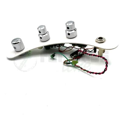 John East MMSR Bass Preamp for Music Man® Bass - 3 Band - 3 Knob (Chrome)