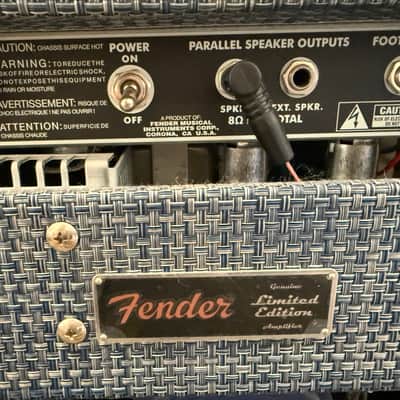 Fender Princeton Reverb 65 Blue Denim Limited Edition image 13
